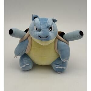 Pocket Monsters Nintendo Pokemon SOFT BLASTOISE 5” Plush STUFFED ANIMAL Toy